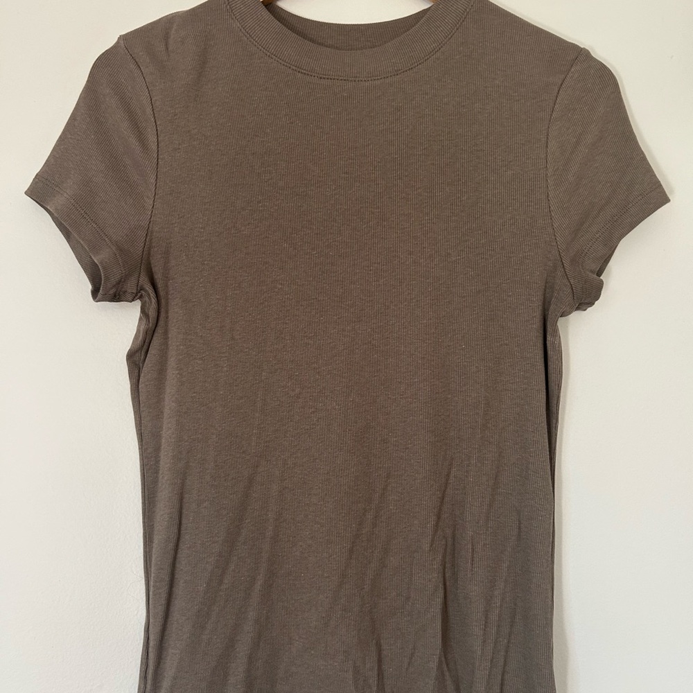 a new day Brown Short Sleeve Tee